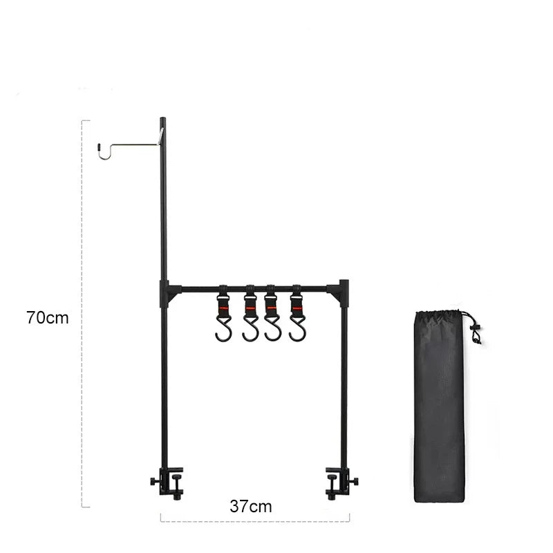 Camping Regal Aluminium Legierung Hängeregal für Outdoor – clever-campen Ansicht 6