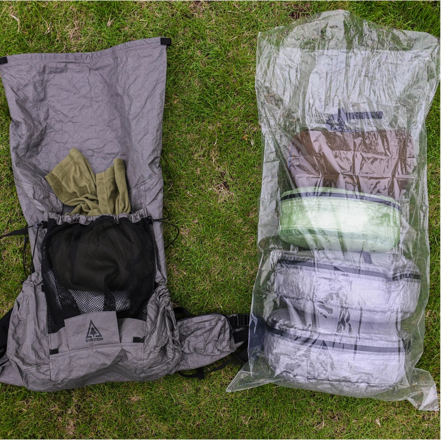 Ultraleichter Packliner aus Polypropylen für Rucksäcke – clever-campen Ansicht 3