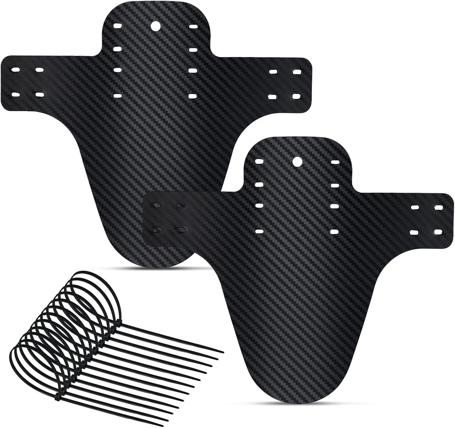 Fahrrad Mudguard Carbon-Optik für Vorder- und Hinterrad – clever-campen Ansicht 5