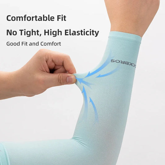 ROCKBROS Armstulpen aus Ice Silk für UV-Schutz beim – clever-campen Ansicht 2