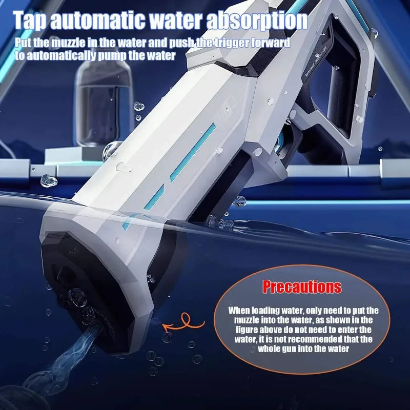 Witzige doppelseitige Wasserpistole – mit hoher Reichweite – clever-campen Ansicht 3