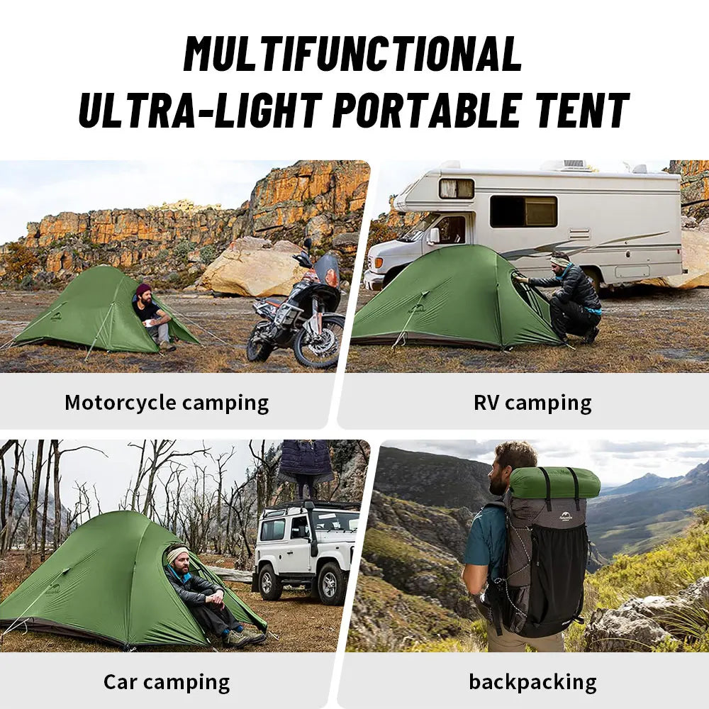 Ultralichtes 3-Personen-Zelt – clever-campen Ansicht 6