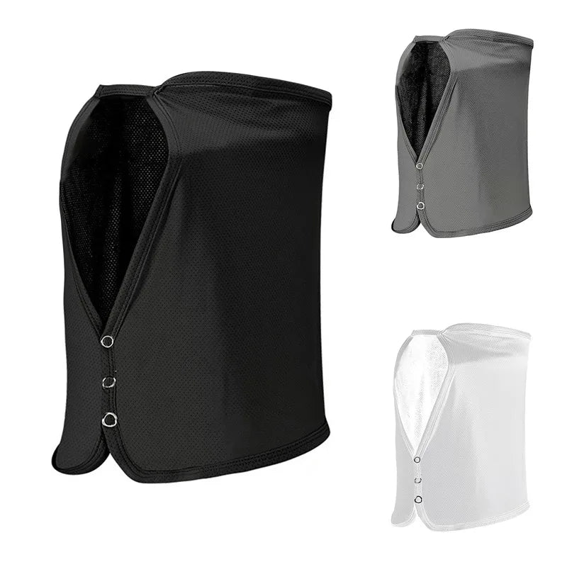 Outdoor Sonnenhut mit abnehmbarem Gesichtsschutz für Angler – clever-campen Ansicht 4