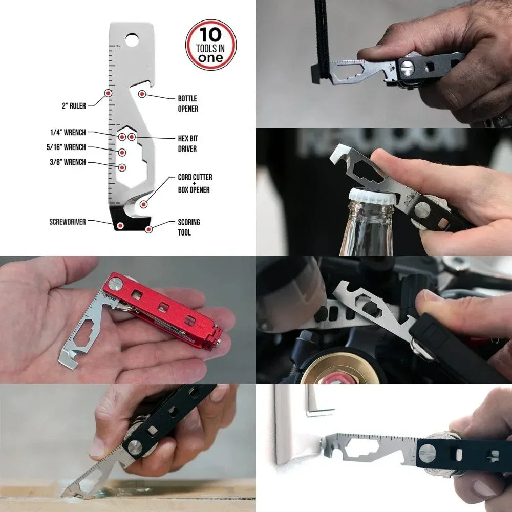 10-in-1 EDC Survival Tool für Camping & Outdoor – clever-campen Ansicht 3