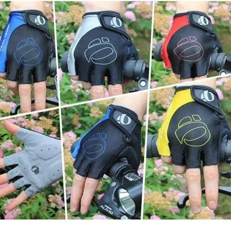 Halbfinger Fahrradhandschuhe mit Gel und Anti-Rutsch – clever-campen Ansicht 6