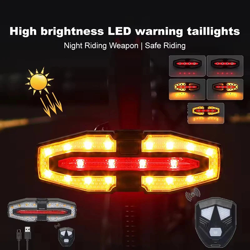 Kabelloses LED-Blinklicht für Fahrräder mit Fernbedienung – clever-campen Ansicht 4