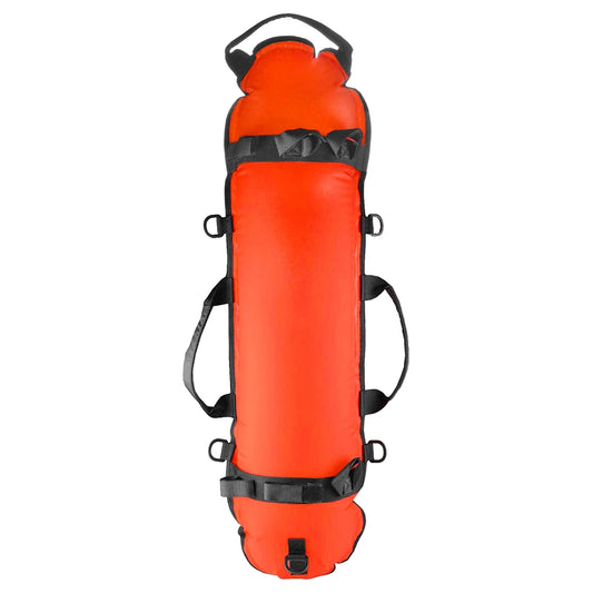 Aufblasbare Sicherheitsboje mit Tauchflagge für Angler – clever-campen Ansicht 2
