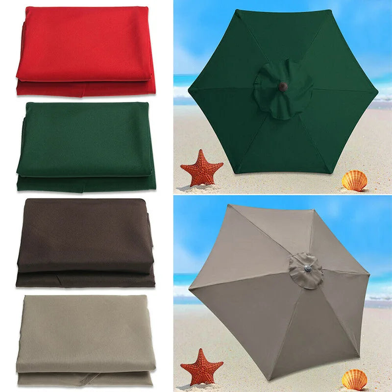 Sonnenschirm Ersatzbezug für 6/8 Rippen – Outdoor Markisen – clever-campen Ansicht 5