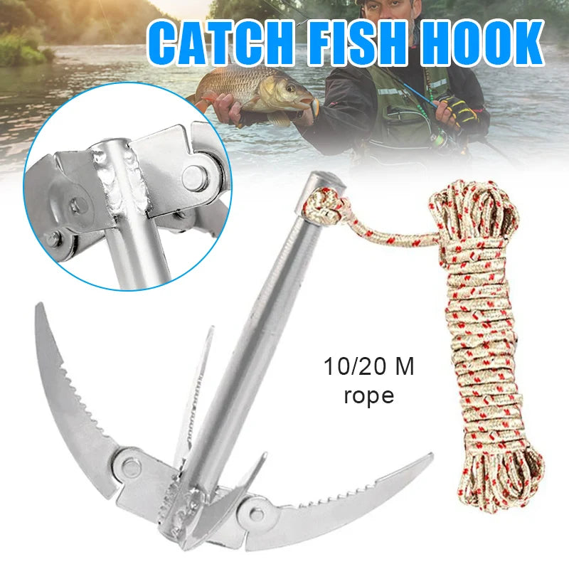 Faltanker mit Seil – Outdoor Grappling Haken für Survival – clever-campen Ansicht 6