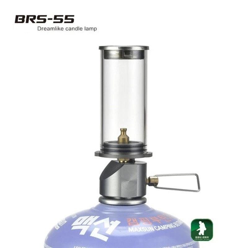 BRS-55 Gaslaterne für Zelte – Windfeste Campingbeleuchtung – clever-campen Ansicht 3