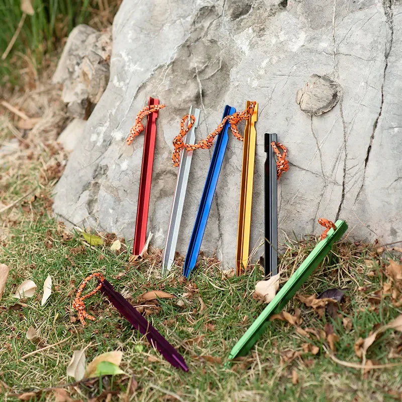 Aluminium Zeltpflöcke 18cm - 10er Set für Camping – clever-campen Ansicht 6