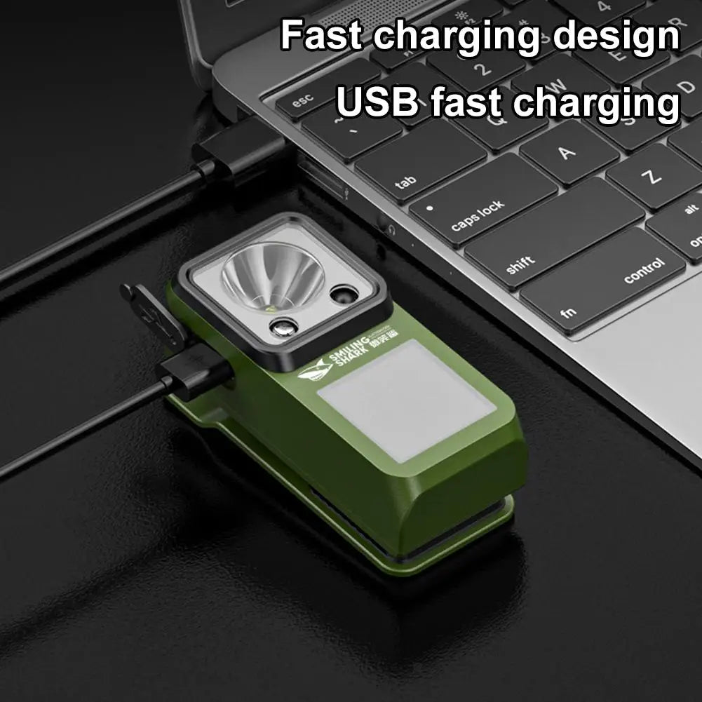 Starke Magnetische EDC Clip Taschenlampe mit LED – clever-campen Ansicht 5