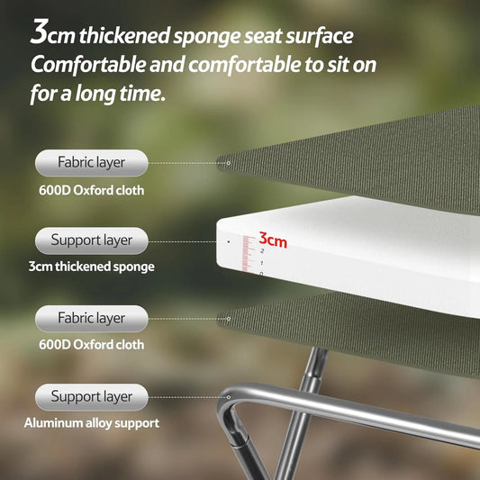 Naturehike Klappstuhl für Camping und Outdoor – clever-campen Ansicht 2
