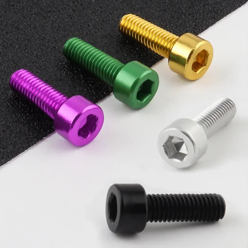 4 Stück Wasserflaschen Halter Schrauben Set Aluminium – clever-campen Ansicht 2