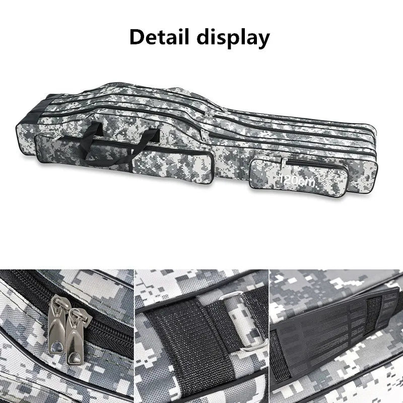 Faltbare Angeltasche für Ruten bis 1.5m – clever-campen Ansicht 3
