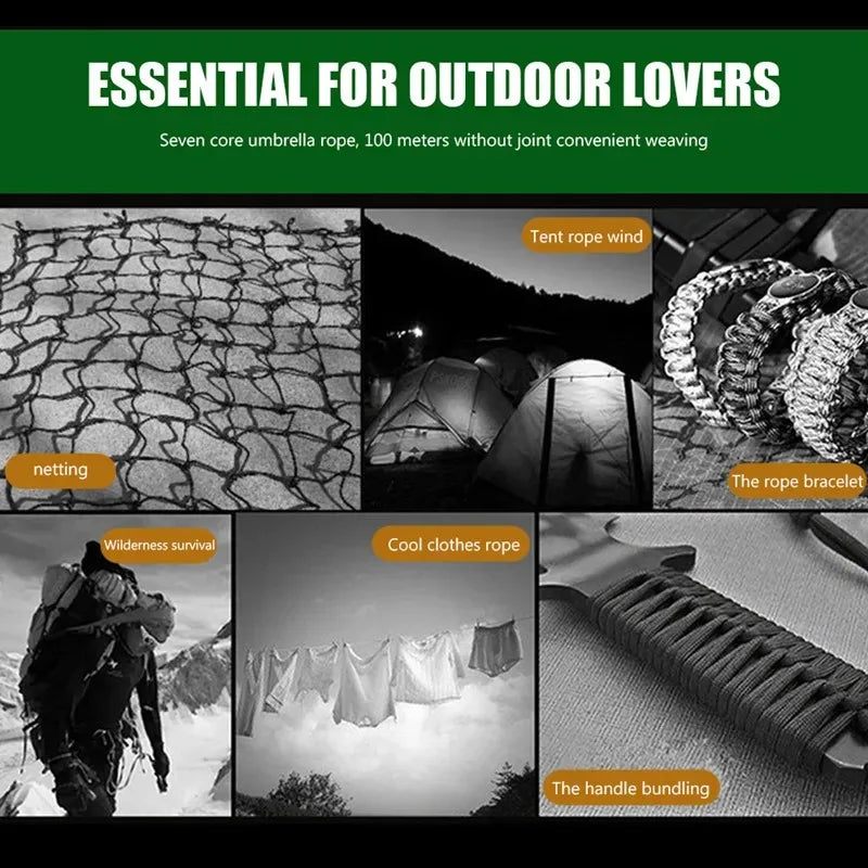 550 Paracord Seil 4mm – 7 Kernstränge für Outdoor & Survival – clever-campen Ansicht 6