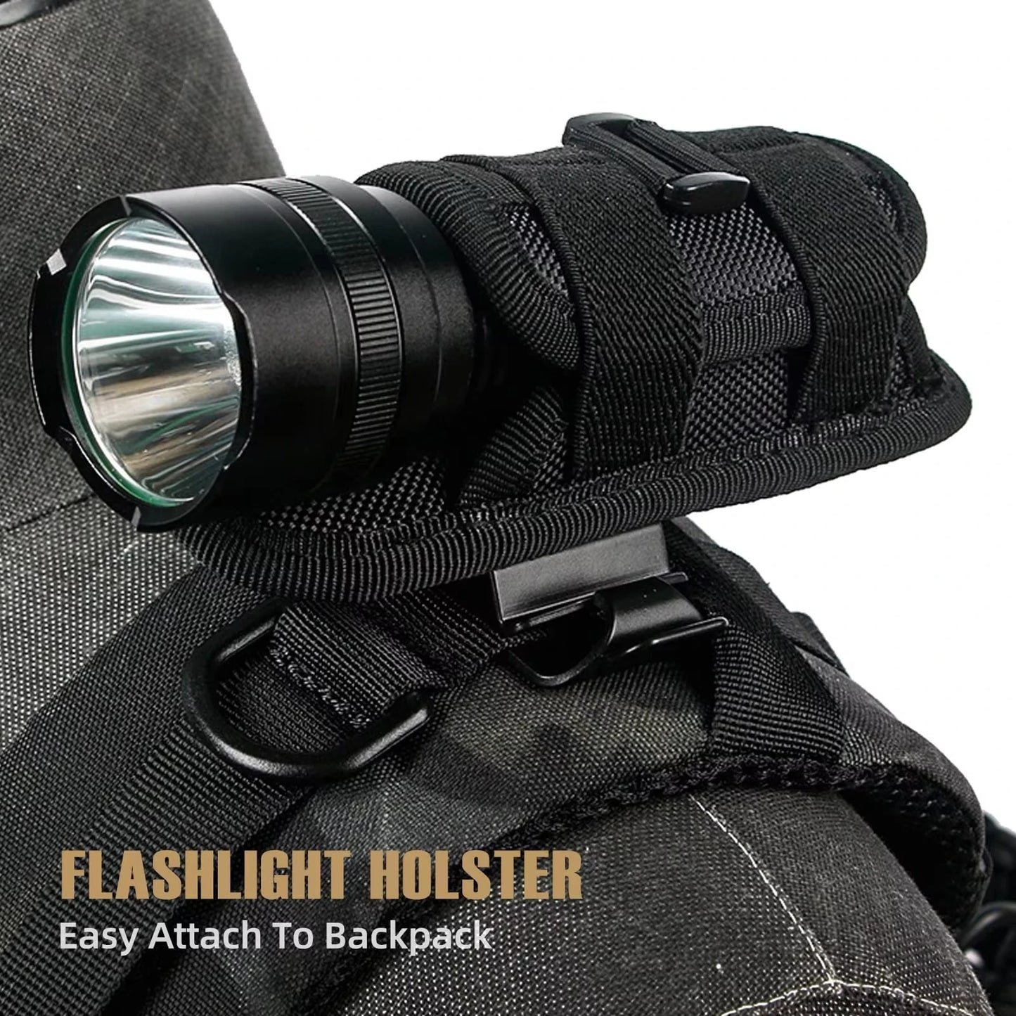 Taktische Taschenlampe Halterung für Outdoor-Aktivitäten – clever-campen Ansicht 5