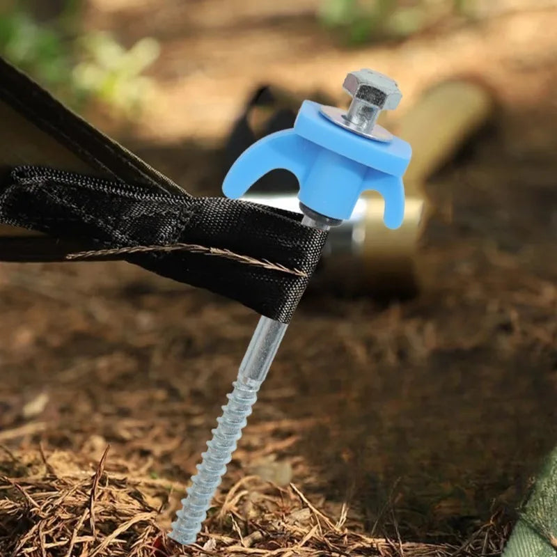 10er Set Schraubheringe für Zelte 20cm – clever-campen Ansicht 2