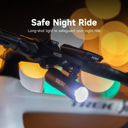 XOSS XL400 Fahrradlicht 400 Lumen USB Wiederaufladbar – clever-campen Ansicht 2