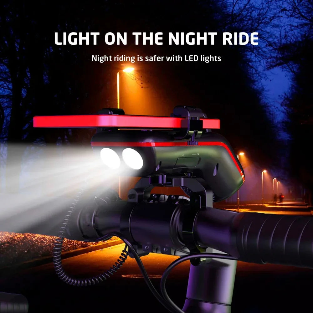 10 in 1 Fahrradlicht mit Bluetooth Lautsprecher – clever-campen Ansicht 2