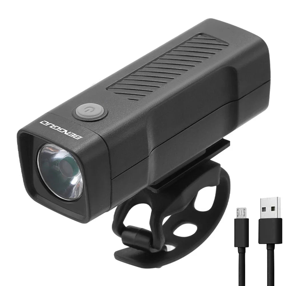 USB wiederaufladbare Fahrradlampe T6 LED 100LM – clever-campen Ansicht 5