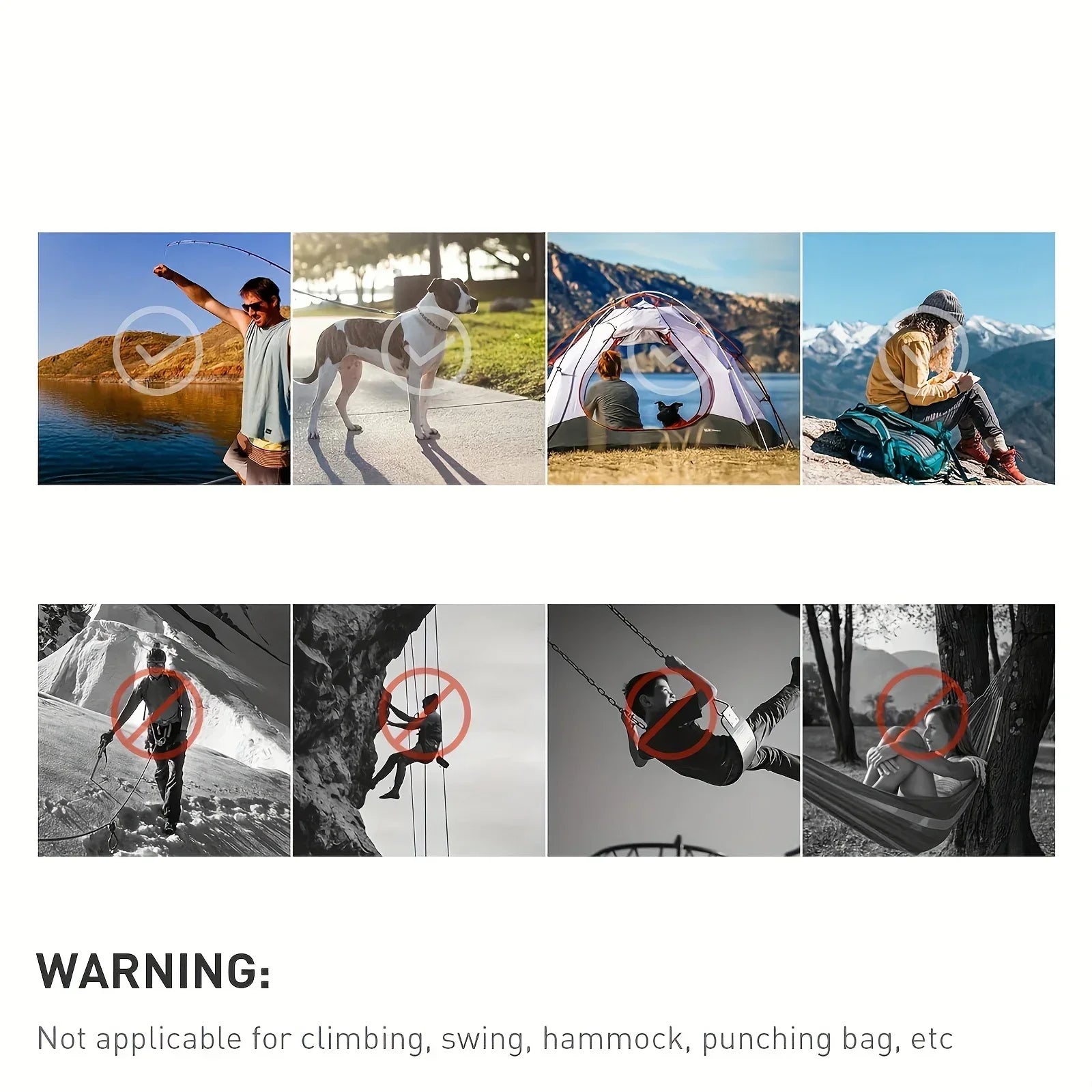 Aluminium Karabiner D-Ring Clip für Rucksäcke – clever-campen Ansicht 6