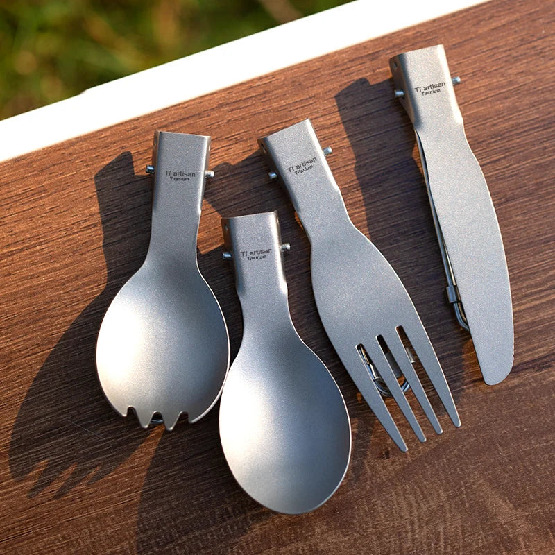 Tiartisan Titan Spork faltbar – ultraleichtes – clever-campen Ansicht 5