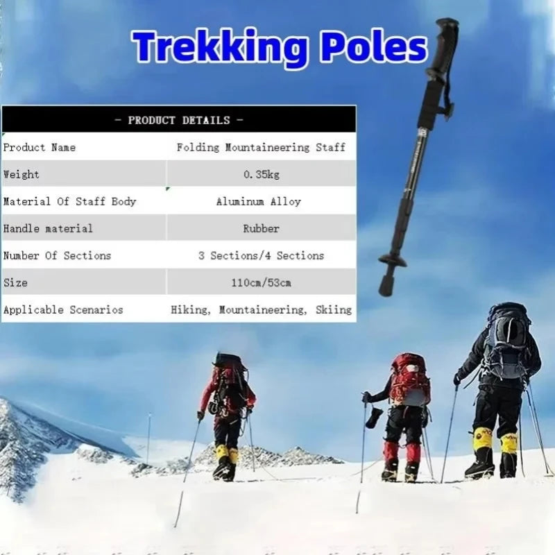 Ultraleichte Trekkingstöcke mit Stossdämpfung – clever-campen Ansicht 3