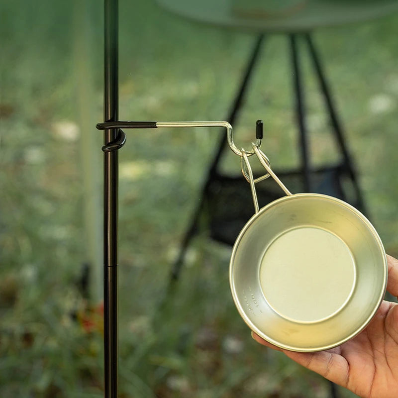 Edelstahl Haken für Zeltlampe – Tragbar & Robust – clever-campen Ansicht 5