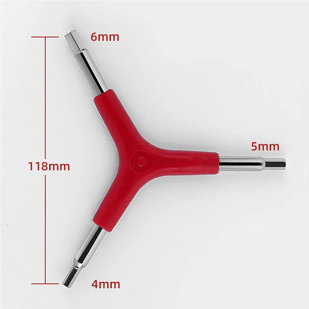Y-förmiger 3-Wege Innensechskant-Schlüssel 4/5/6mm – clever-campen Ansicht 2