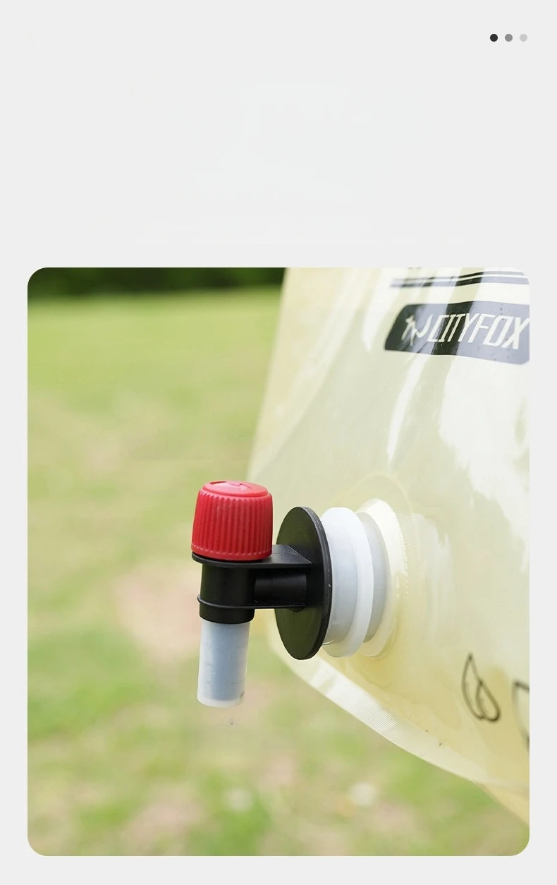 Wassersack 1.5L-3.0L für Outdoor & Camping – faltbar – clever-campen Ansicht 3