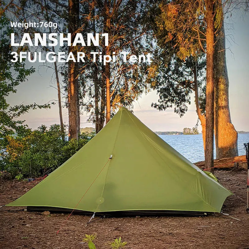 Einzelzelt aus Silnylon für den Camping- und Outdoor-Einsatz – clever-campen Ansicht 2