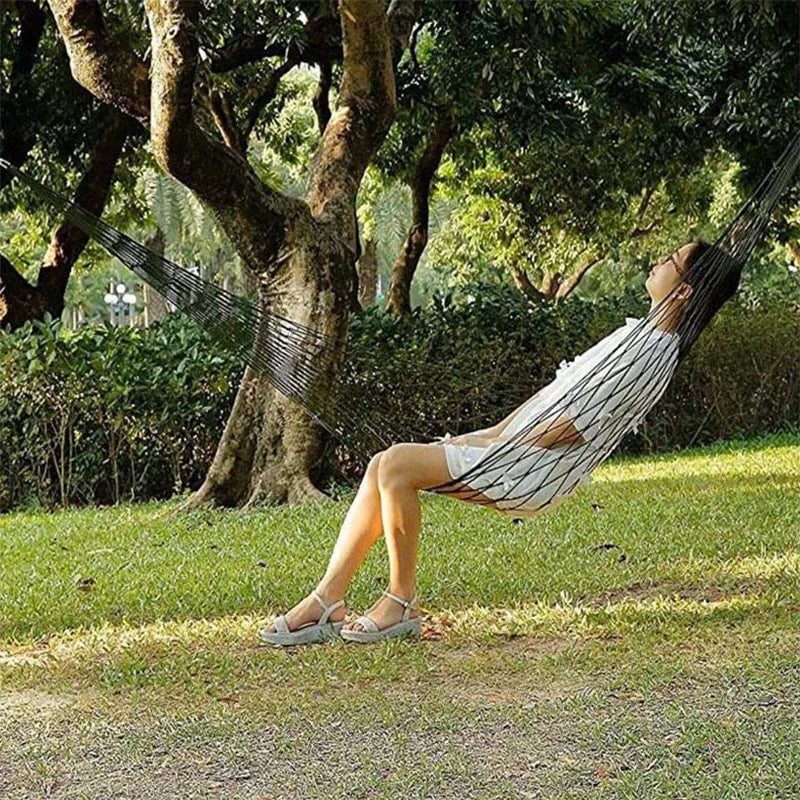 Nylon Rope Hängematte für Outdoor und Camping – clever-campen Ansicht 3