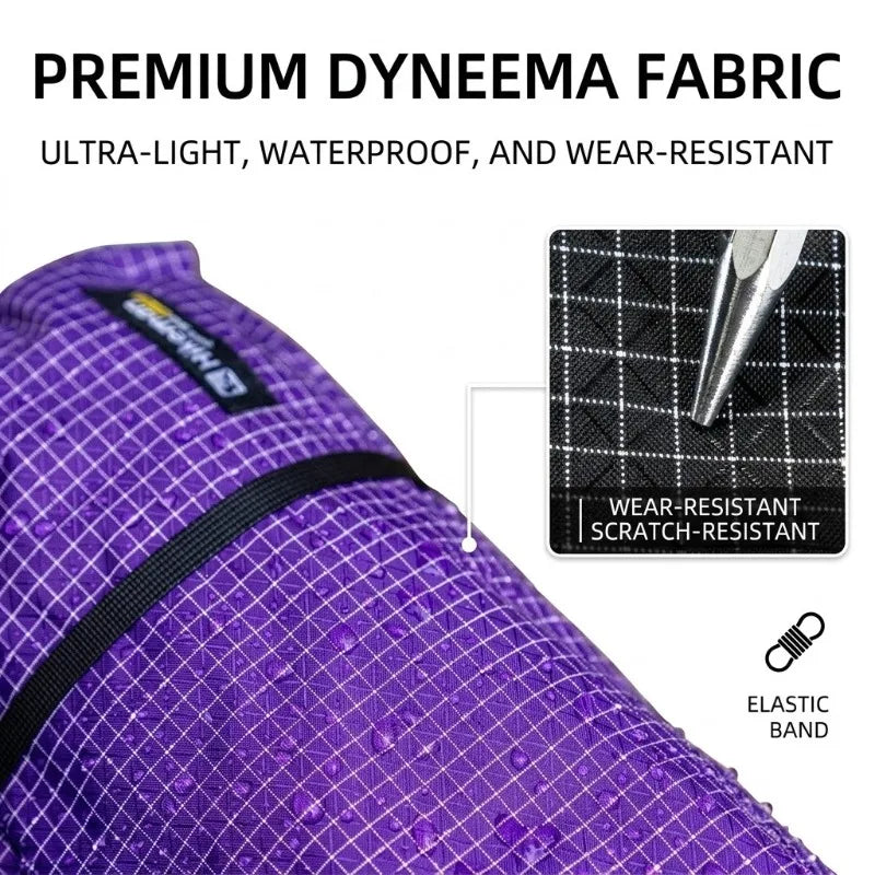 Ultraleichte Dyneema Top-Lid Tasche wasserdicht – clever-campen Ansicht 5
