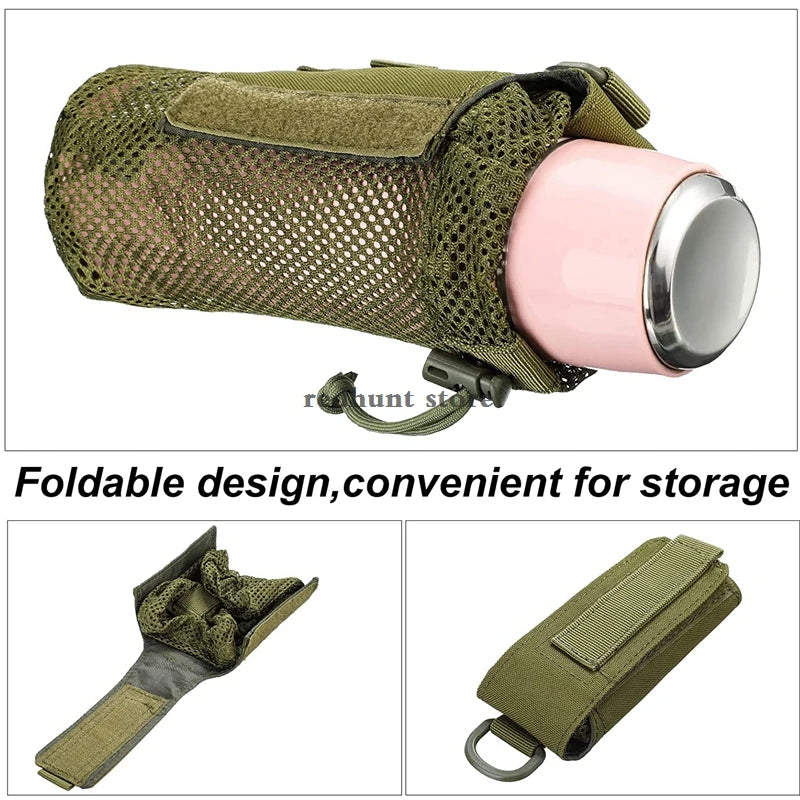 Taktische Trinkflasche Tasche Molle Halterung – clever-campen Ansicht 5