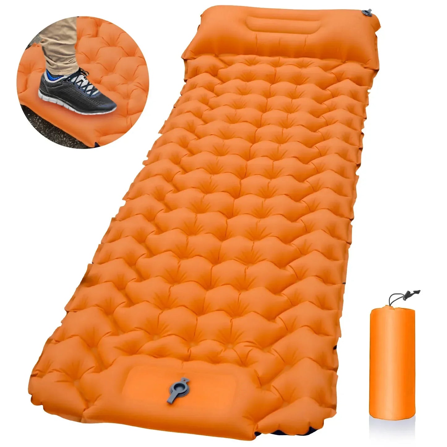 Luftmatratze Camping mit Kissen – Ultraleicht und Faltbar – clever-campen Ansicht 3