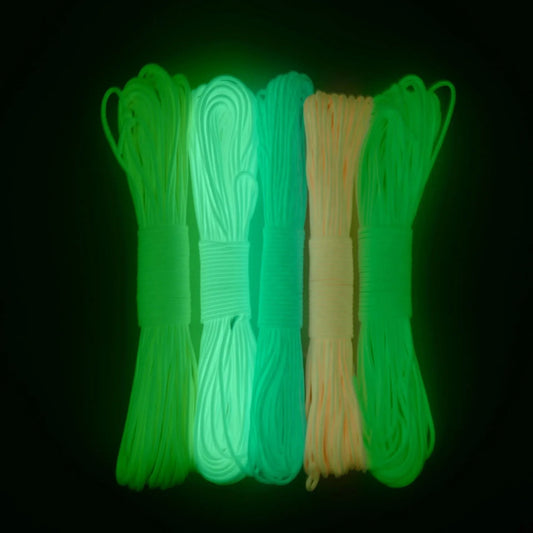 Leuchtendes Paracord Seil 4mm Nylon 550 für Camping