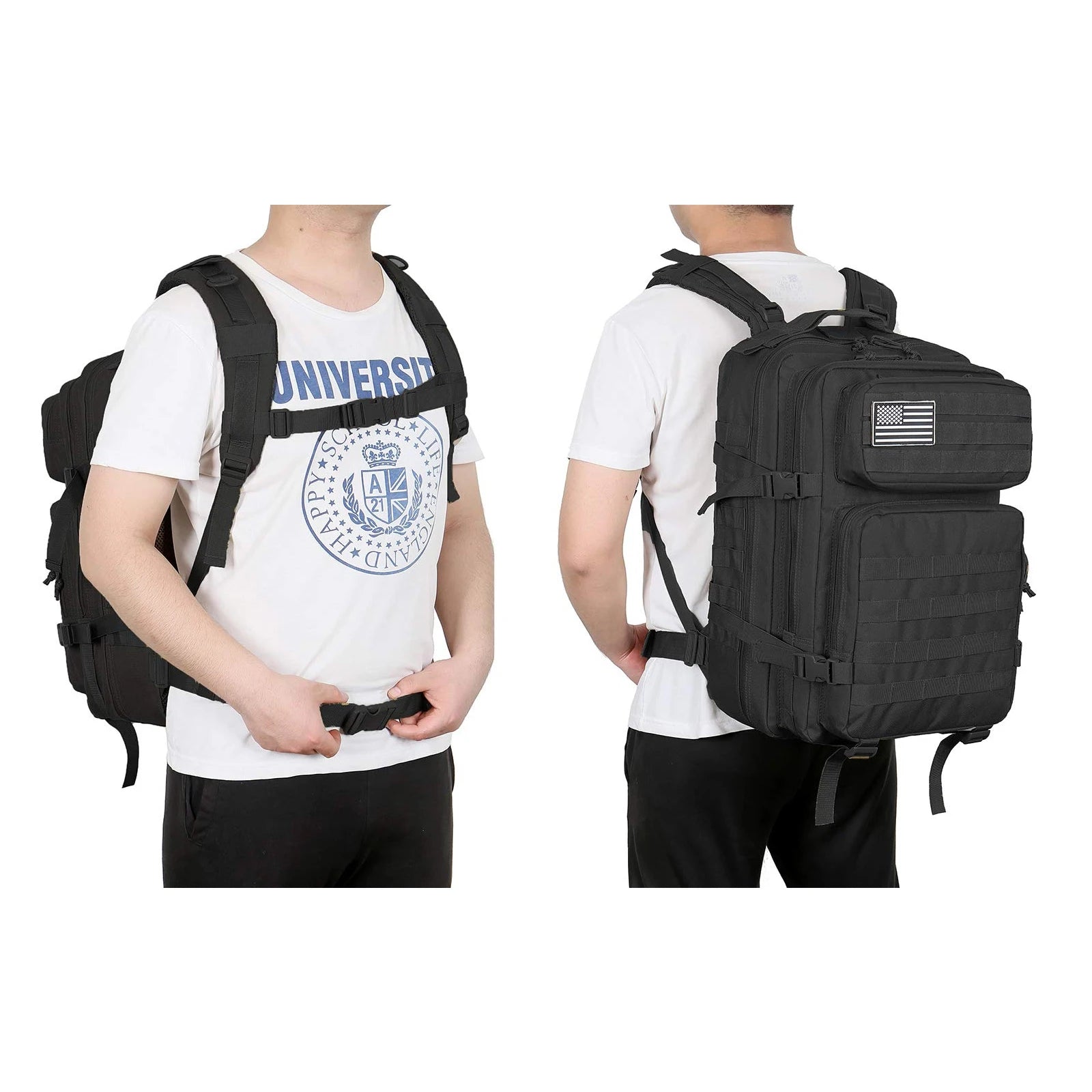 45L Taktischer Rucksack Molle für Outdoor & Camping – clever-campen Ansicht 6