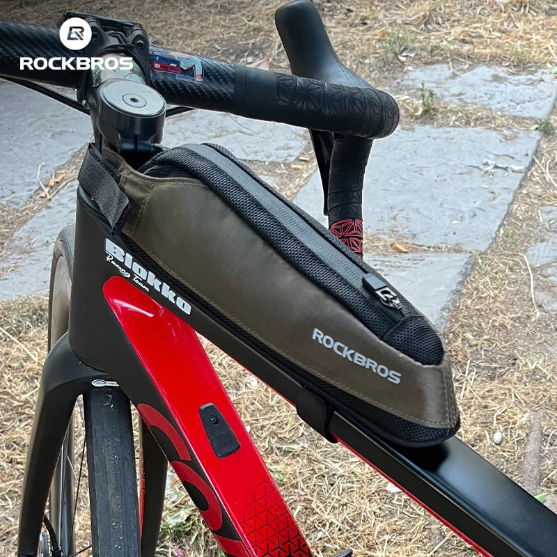 ROCKBROS Fahrradrahmen Tasche Nylon für Handy und Werkzeuge – clever-campen Ansicht 6