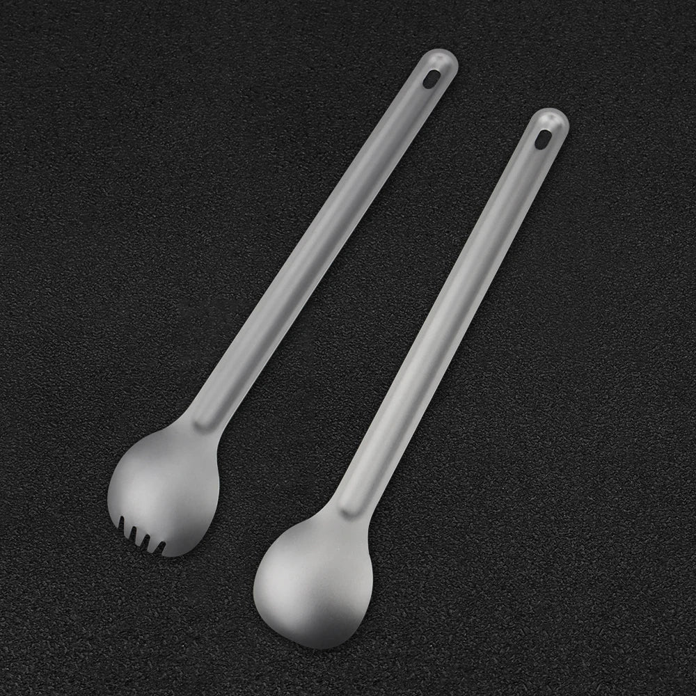 Titanium Langer Löffel für Outdoor und Camping – clever-campen Ansicht 5