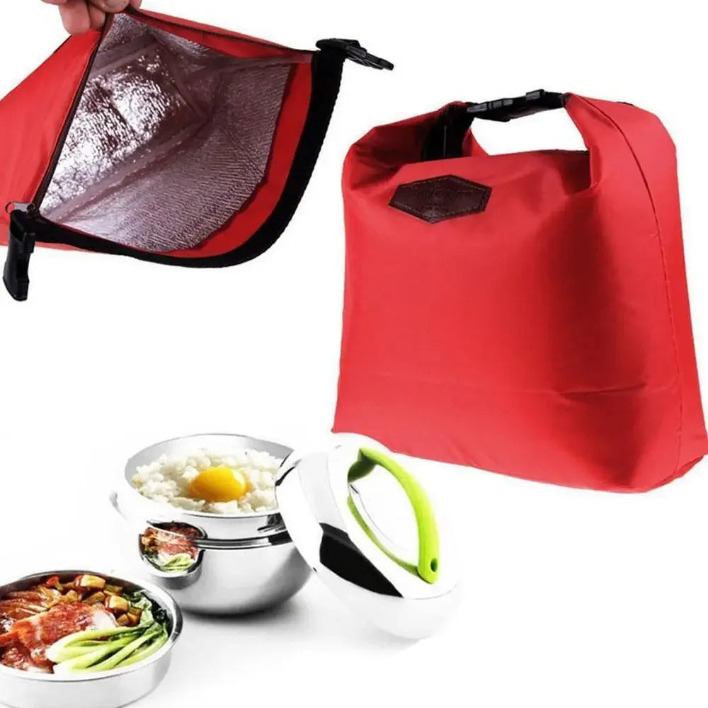 Thermo-Isolierte Lunch Tasche für Picknick und Freizeit – clever-campen Ansicht 3