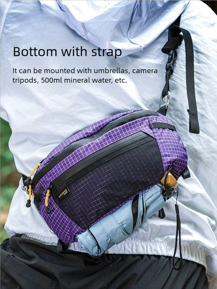 HIKEMAN Wasserdichte Tactical Hüfttasche für Wanderungen – clever-campen Ansicht 3