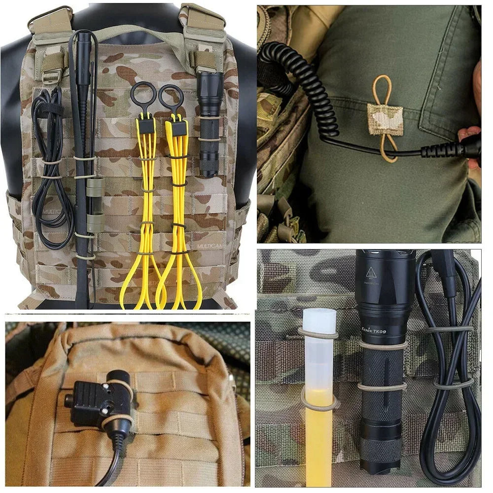 MOLLE Elastisches Nylon Webbing Band mit Schnalle – clever-campen Ansicht 2