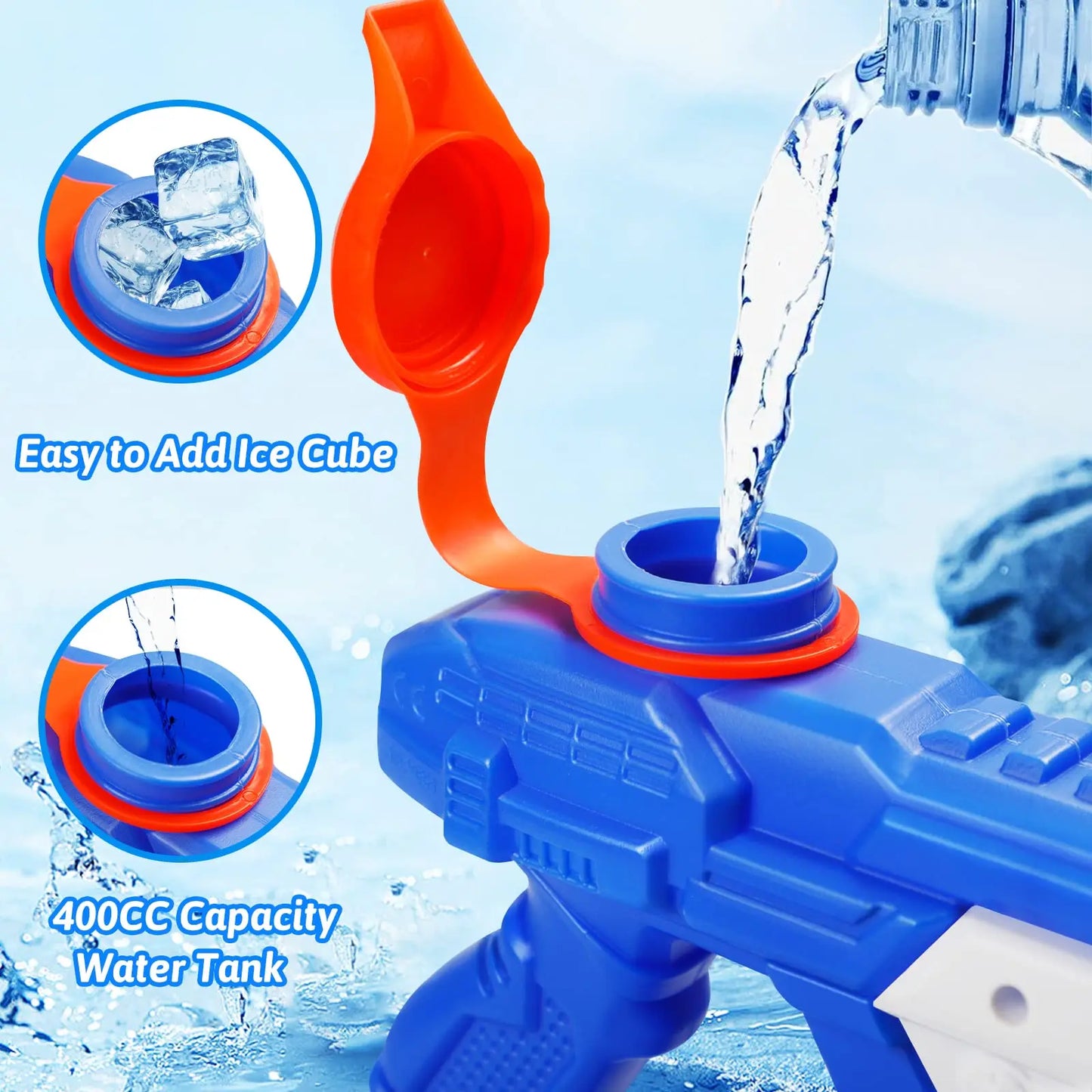 Wasserpistole Feuerwerk-Effekt für Pool & Strand – – clever-campen Ansicht 4