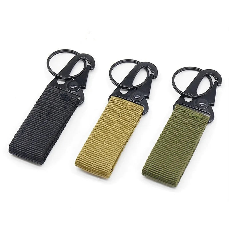 Taktischer Nylon Karabiner Clip für Rucksäcke – clever-campen Ansicht 6