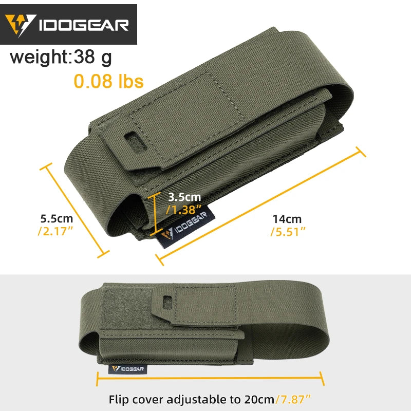 IDOGEAR Molle Taschenhalter für Taschenlampe – clever-campen Ansicht 4