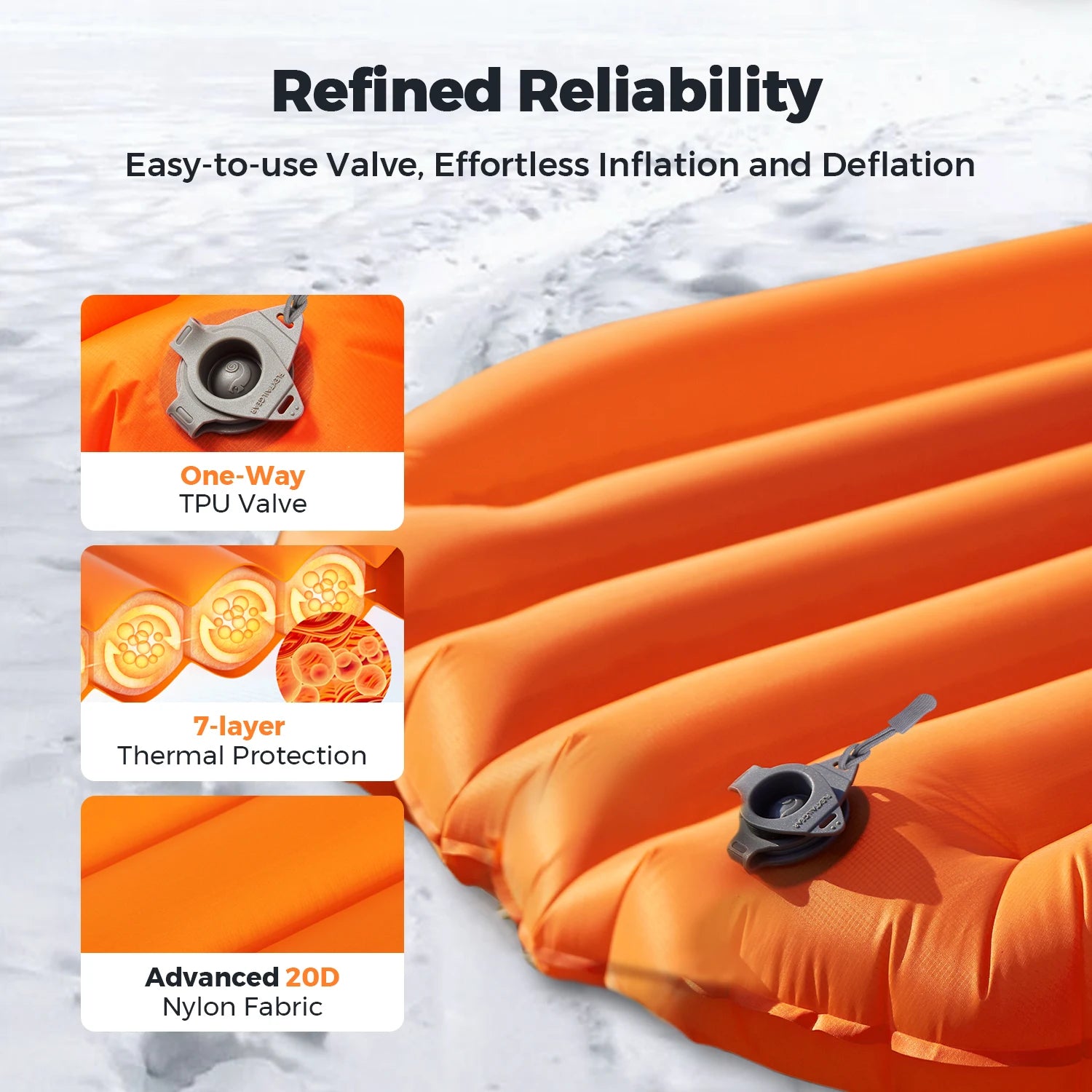 FLEXTAIL ZERO Isomatte 196cm - Ultraleichte Schlafmatte – clever-campen Ansicht 5