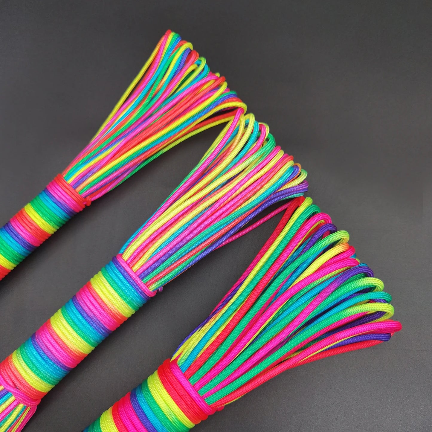 Regenbogen Paracord 7 Stränge 2mm/3mm/4mm für Camping – clever-campen Ansicht 3