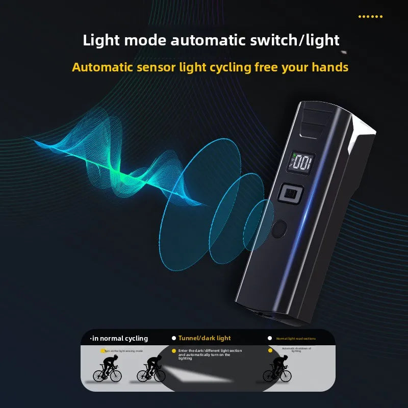 Hochleistungs-Fahrradlicht mit LCD-Display – clever-campen Ansicht 4