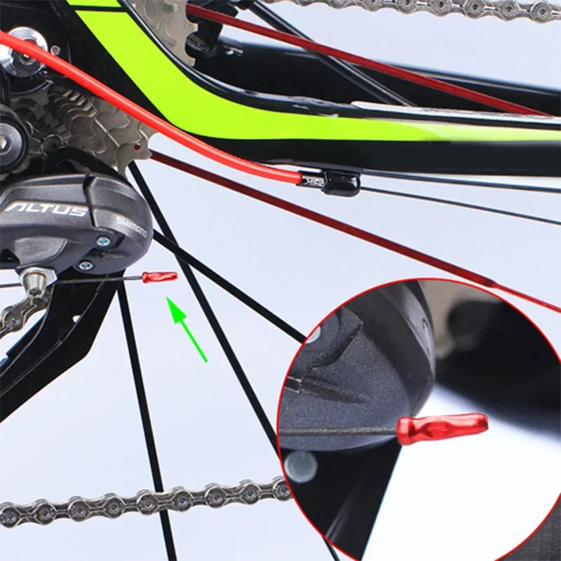 Fahrrad Innenkabel Endkappen Aluminium für Brems – clever-campen Ansicht 5